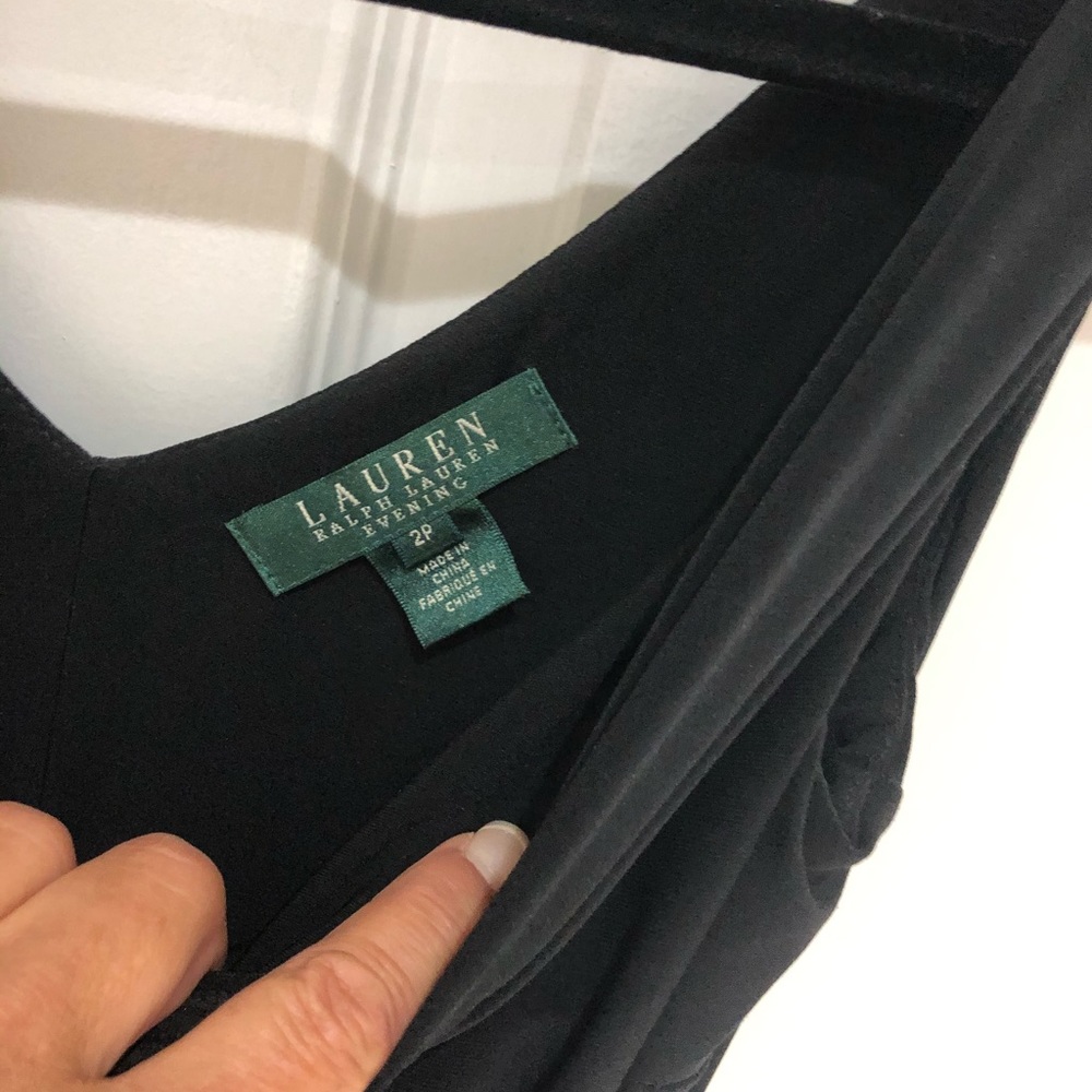 Ralph Lauren black gown